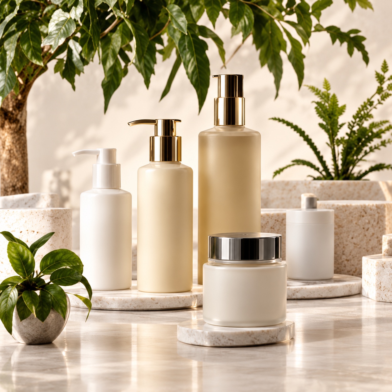 Clean skincare products