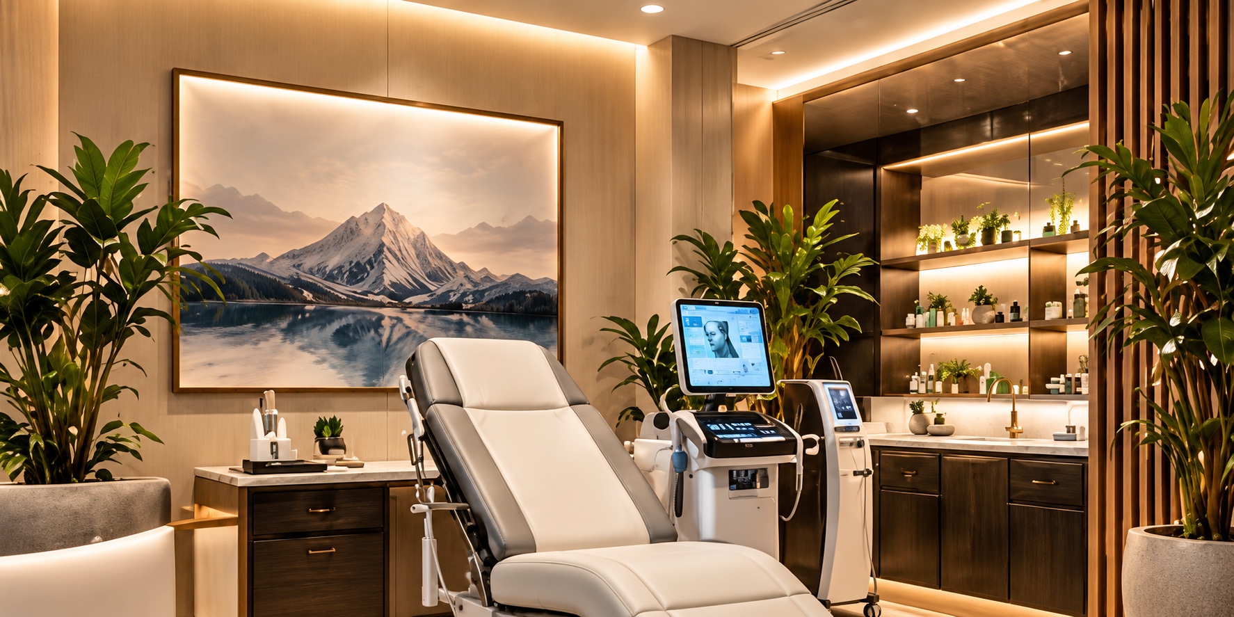 A longevity treatment room ready for conversion to NEO